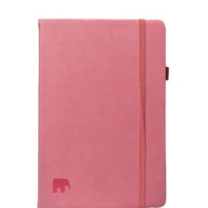 NEW! THE SIMPLE ELEPHANT Papercode Pink Undated Daily Planner